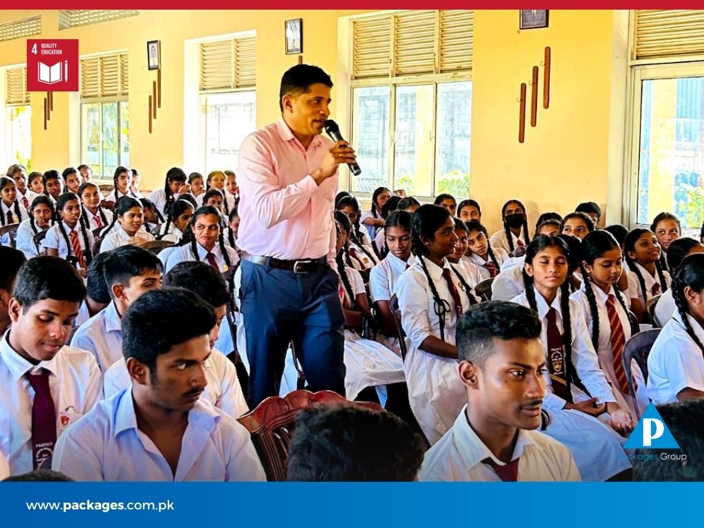 Packages Lanka Celebrated International Youth Day