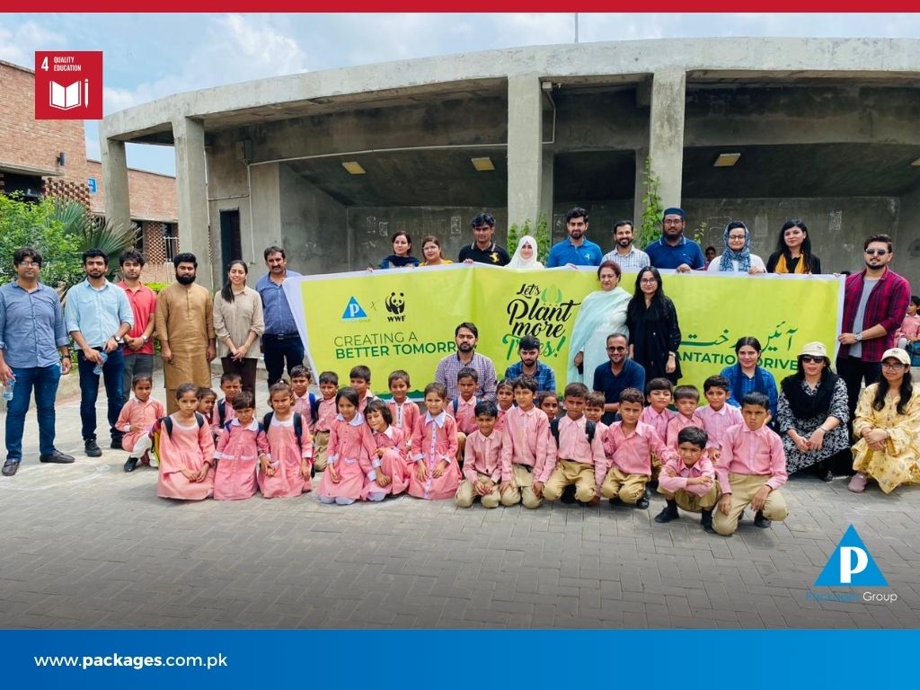 Packages Group received an award for its Environmental Initiatives