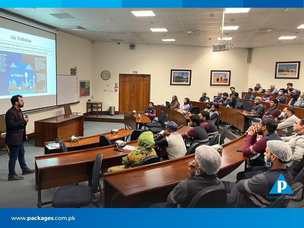 Packages Limited recently organized an impactful awareness session on SMOG in collaboration with WWF