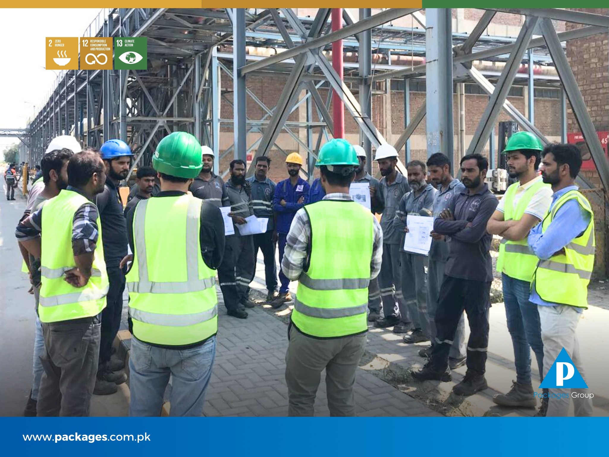 Awareness sessions on Food Loss and Waste were conducted at Packages Group