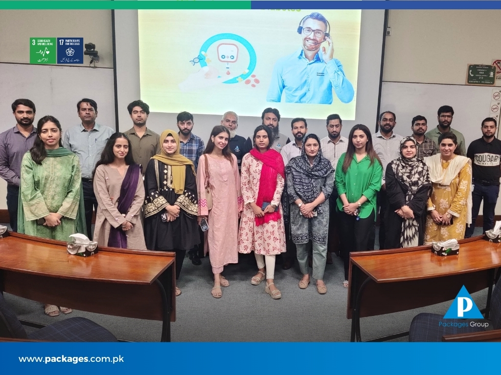 Packages Group, in partnership with Hoechst Pakistan Limited, successfully hosted the World Diabetes Day 2024 campaign