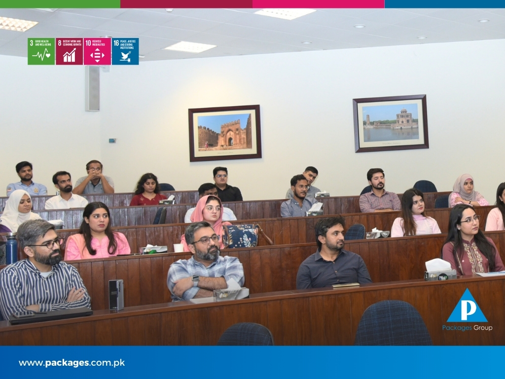 Packages Group recently organized a Mental Health Awareness session, led by Dr. Sa’ad Bashir Malik