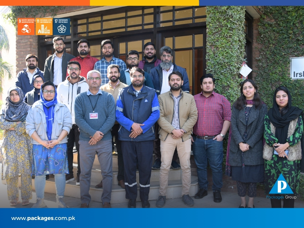 Packages Group conducted a certified training session on “Documentation of ISO standards” Intertek.