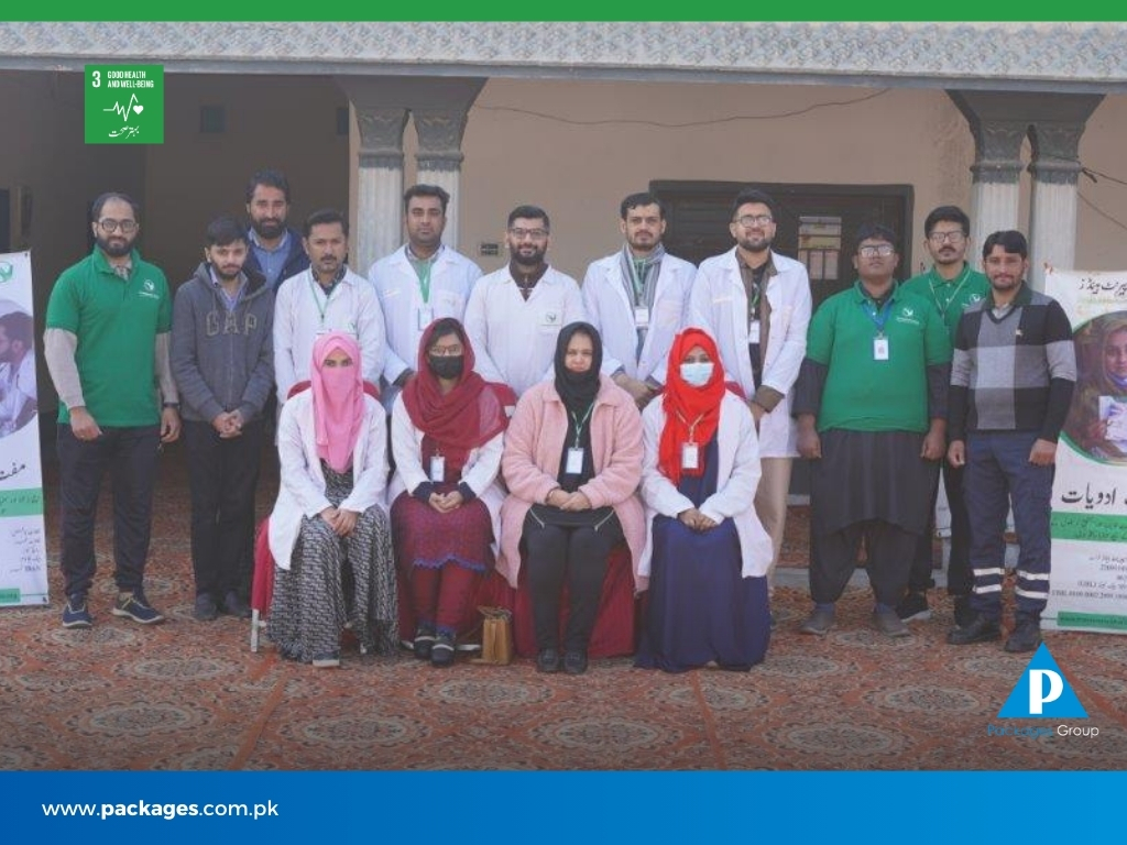 Packages Group organized Sehat Mobile Medical Camp at its Tandlianwala, & Piplan Purchase Center in collaboration with Transparent Hands.