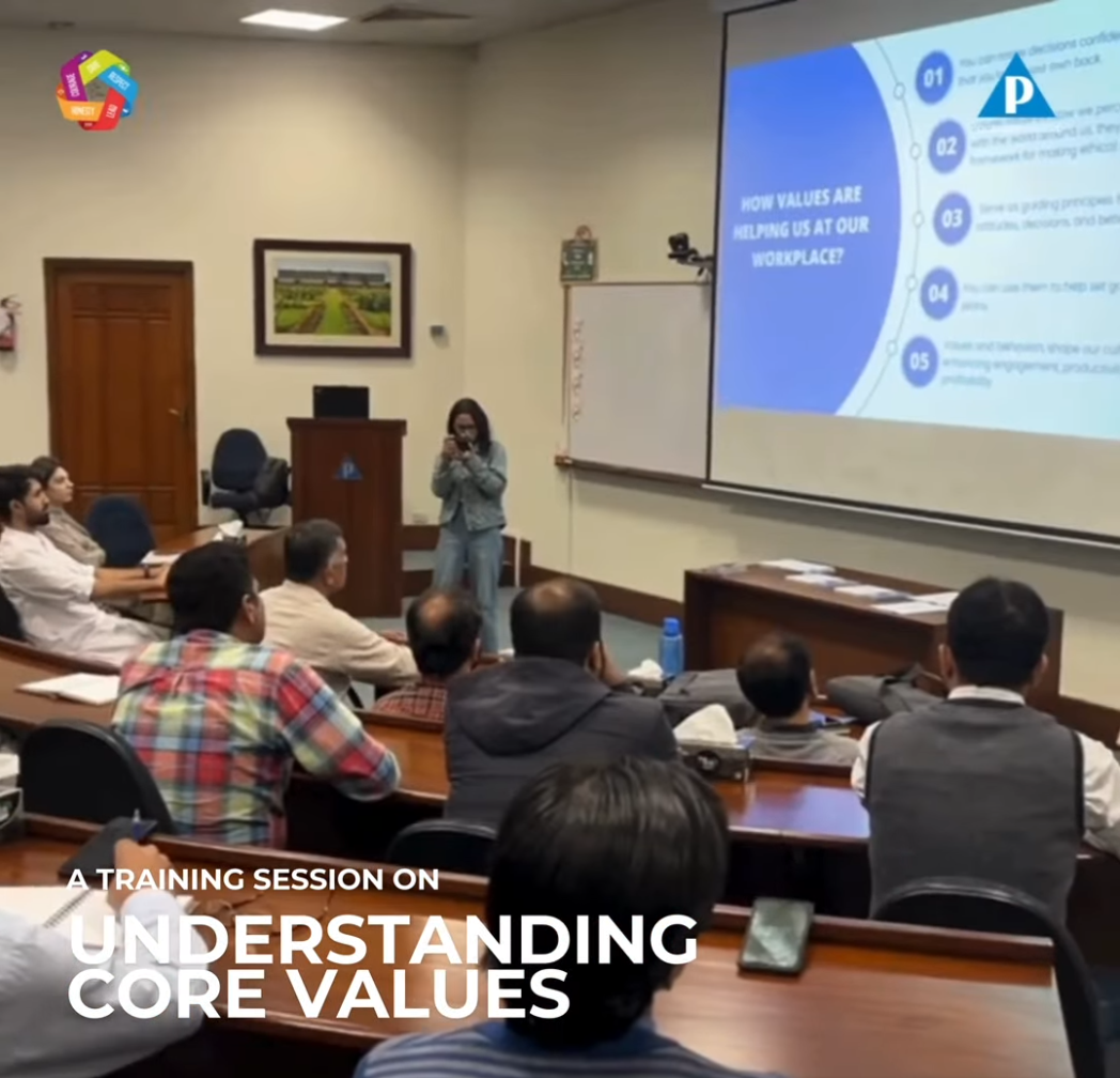 The Group’s OD Team conducted a training for BSP Employees on “Understanding Core Values”